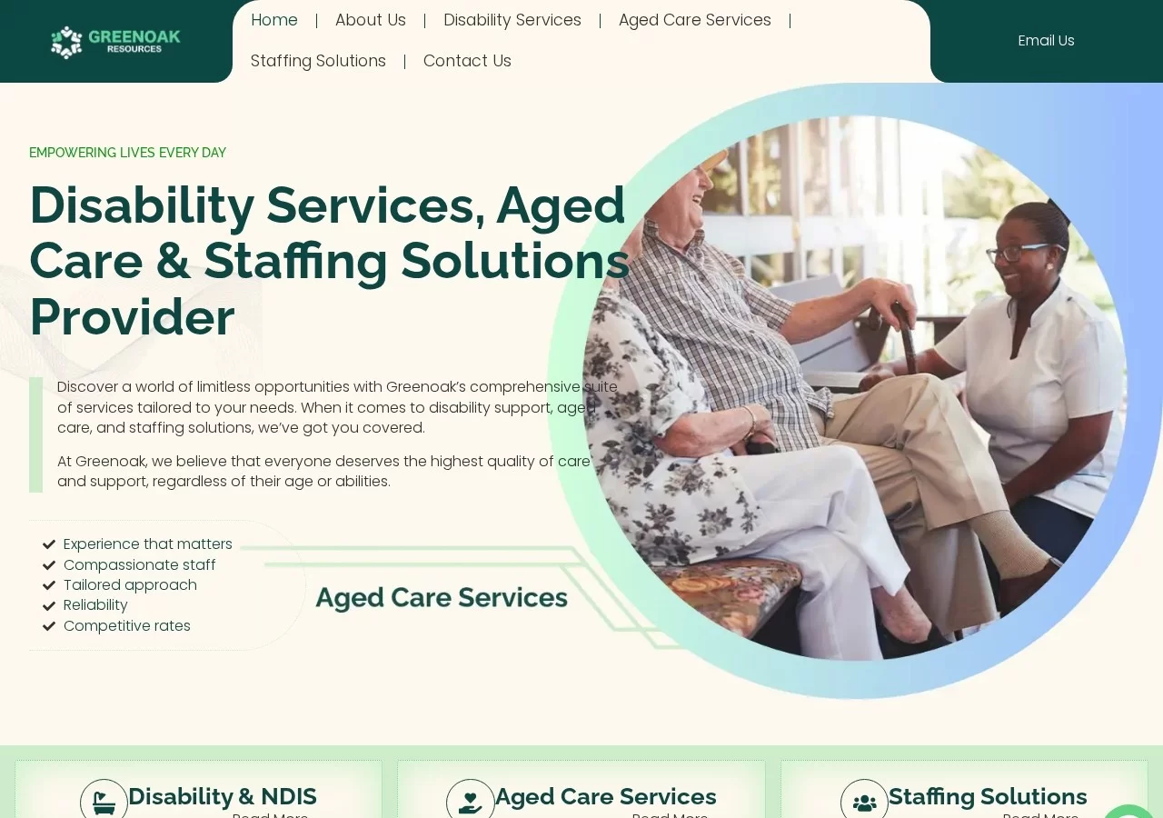 Greenoak Disability Service